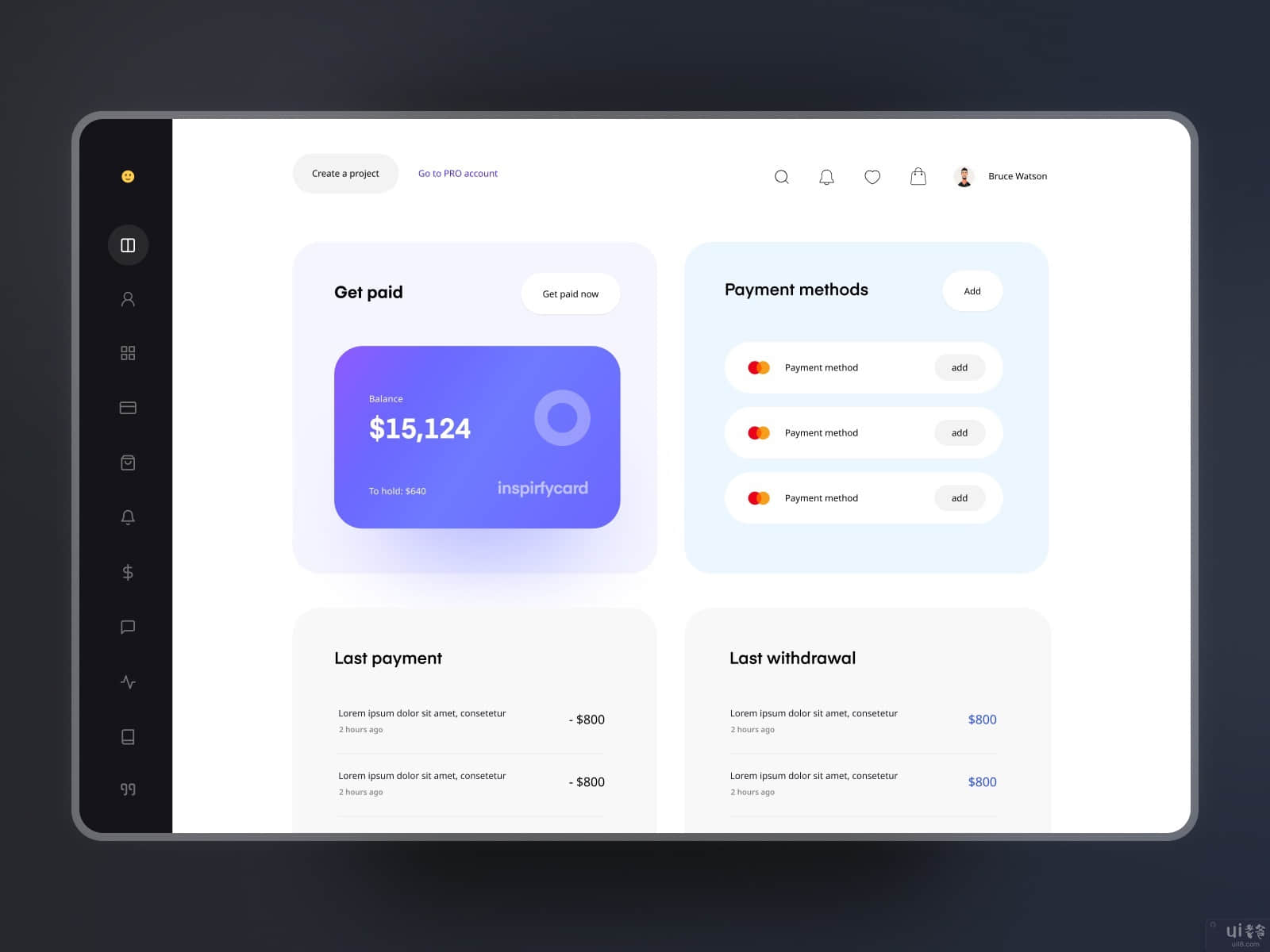 设计师的仪表板|Inspirfy(Dashboard. of Designer | Inspirfy)插图2