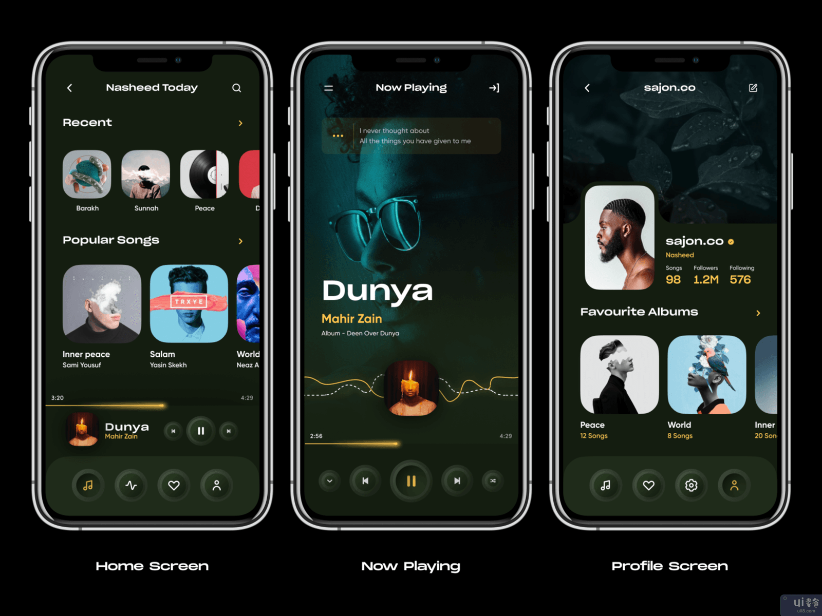 音乐播放器应用程序(Music Player App)插图2