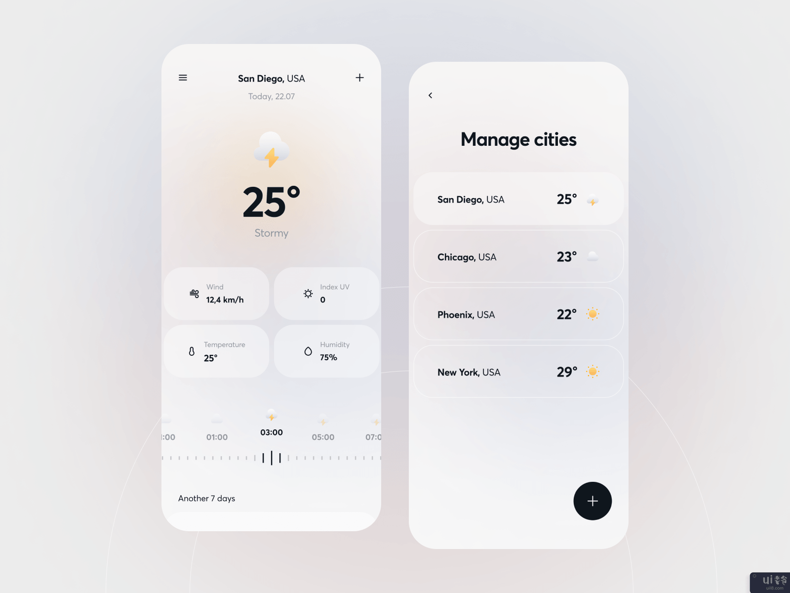 天气应用程序(Weather app)插图
