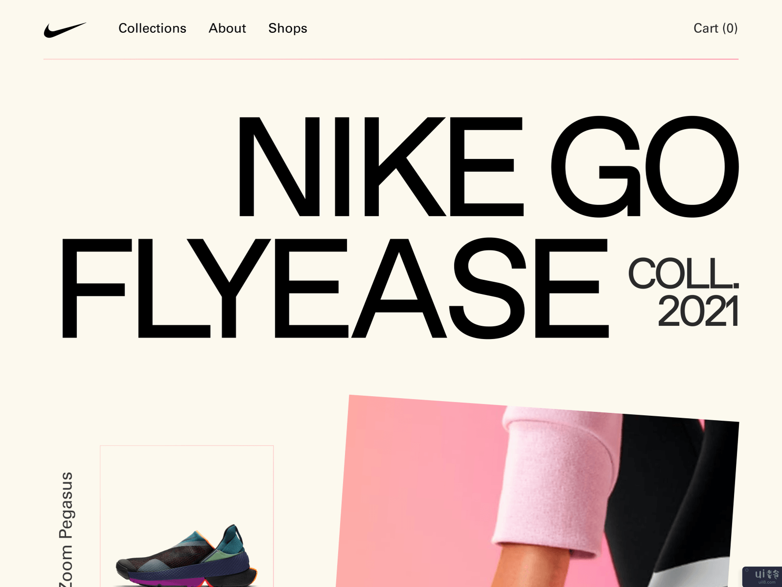 耐克FLyEase网站探索(Nike FLyEase Website Exploration)插图1