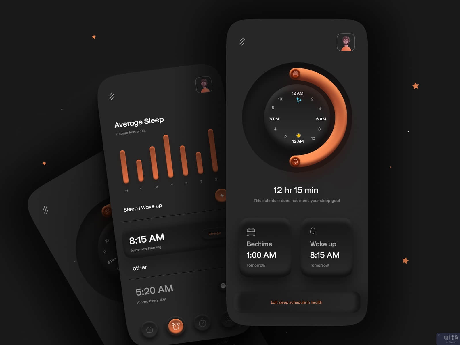 报警器移动应用程序设计(Alarm Mobile App Design)插图1