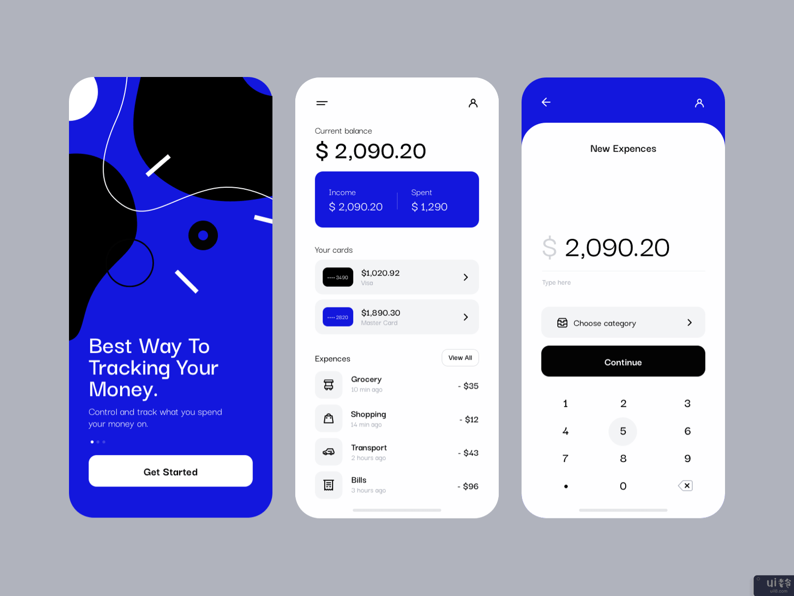 金钱追踪应用程序(Money Tracking App)插图