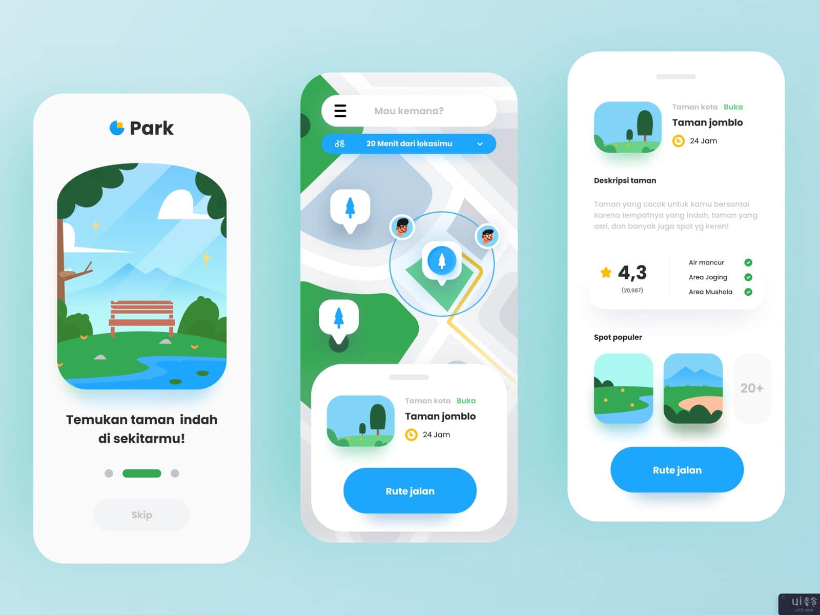 公园--附近的公园搜索应用(Park - Nearby park finder app)插图