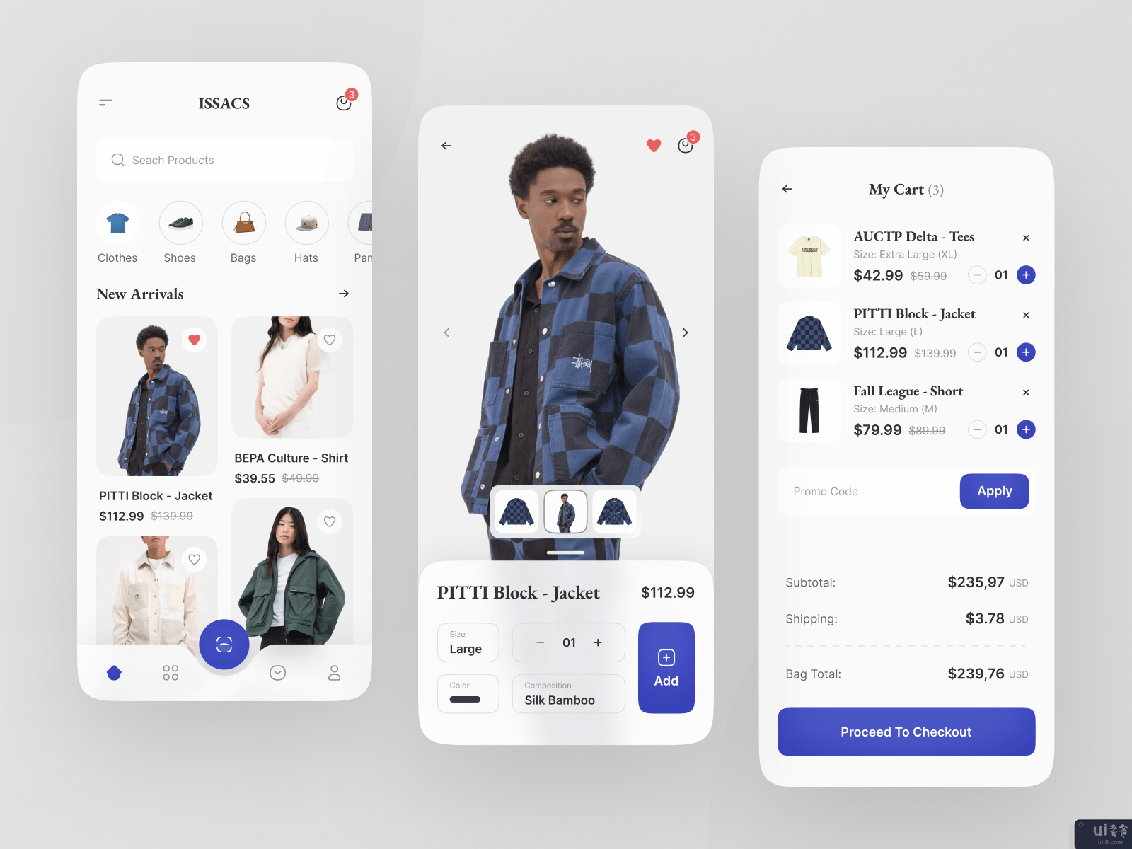 服装店应用程序(Clothing Store App)插图