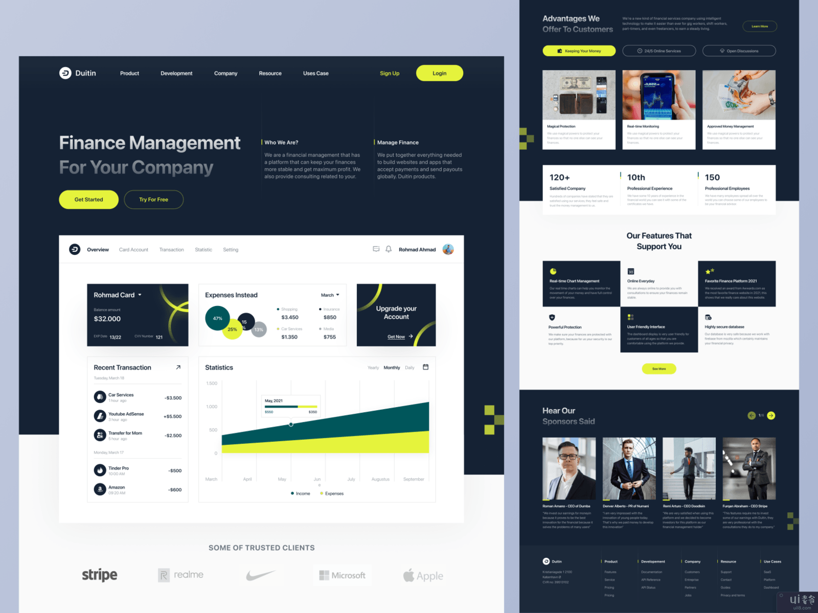 Duitin-Finance Landing Page(Duitin-Finance Landing Page)插图