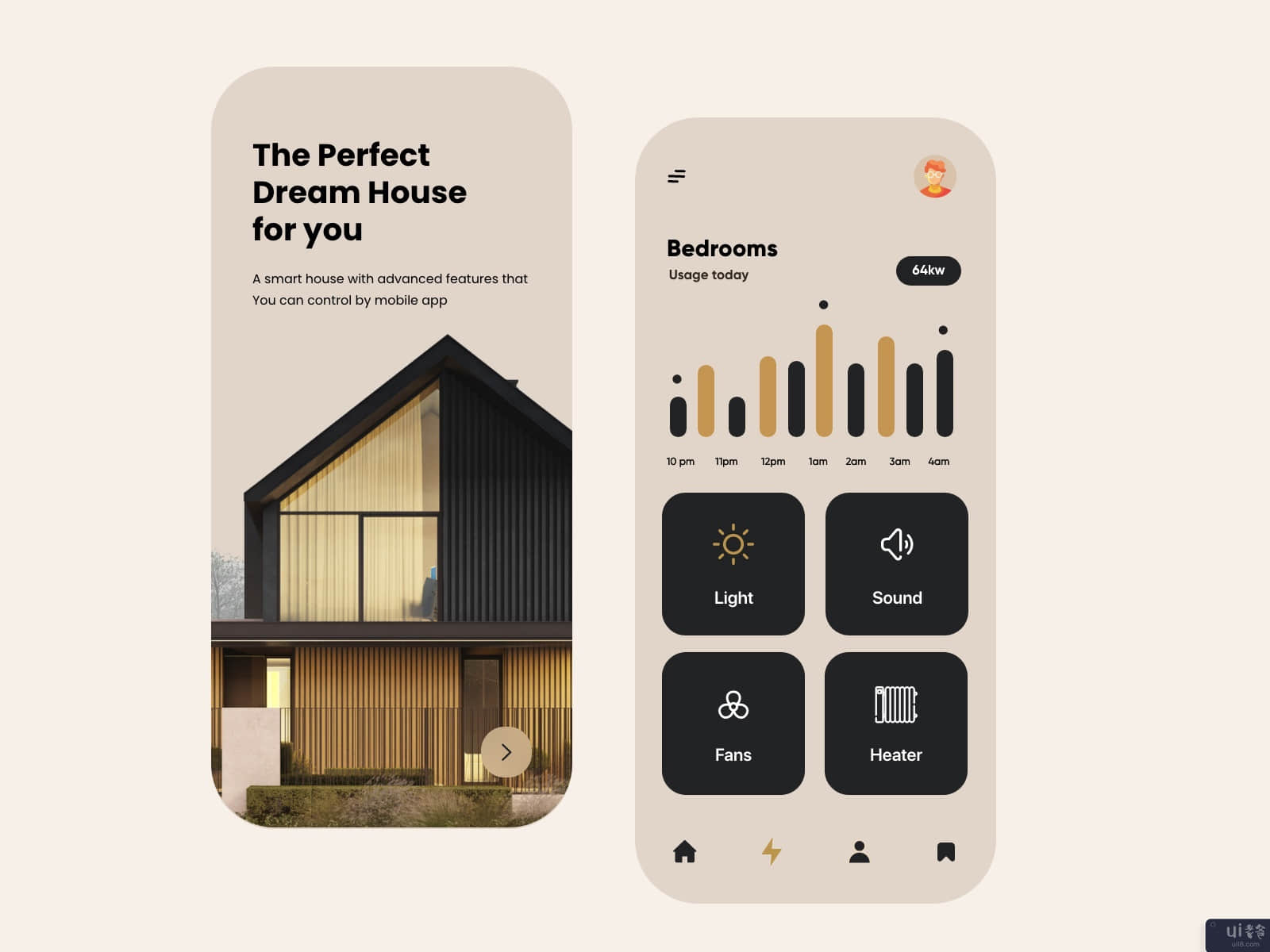 智能家居移动应用设计(Smart Home Mobile App Design)插图2