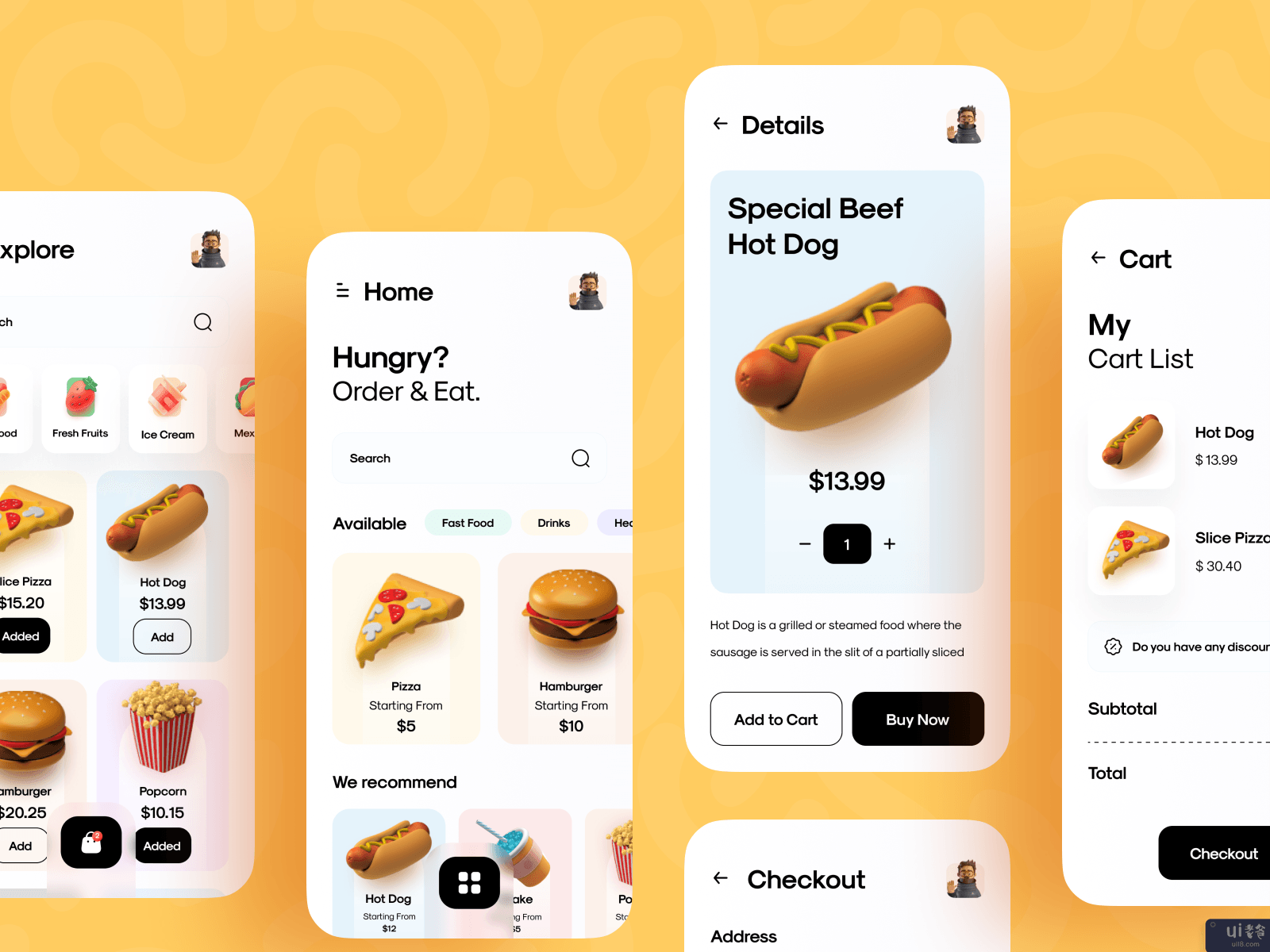 食品应用(Food App)插图