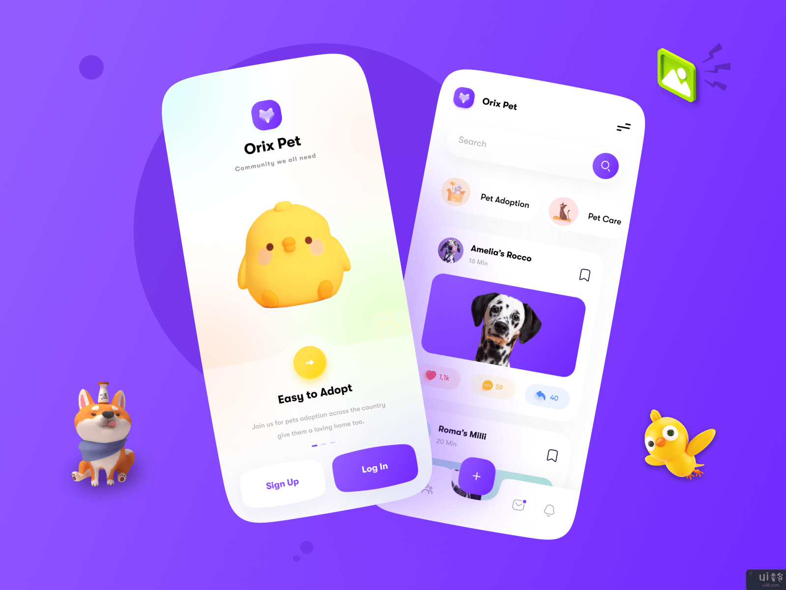 宠物应用(Pet App)插图