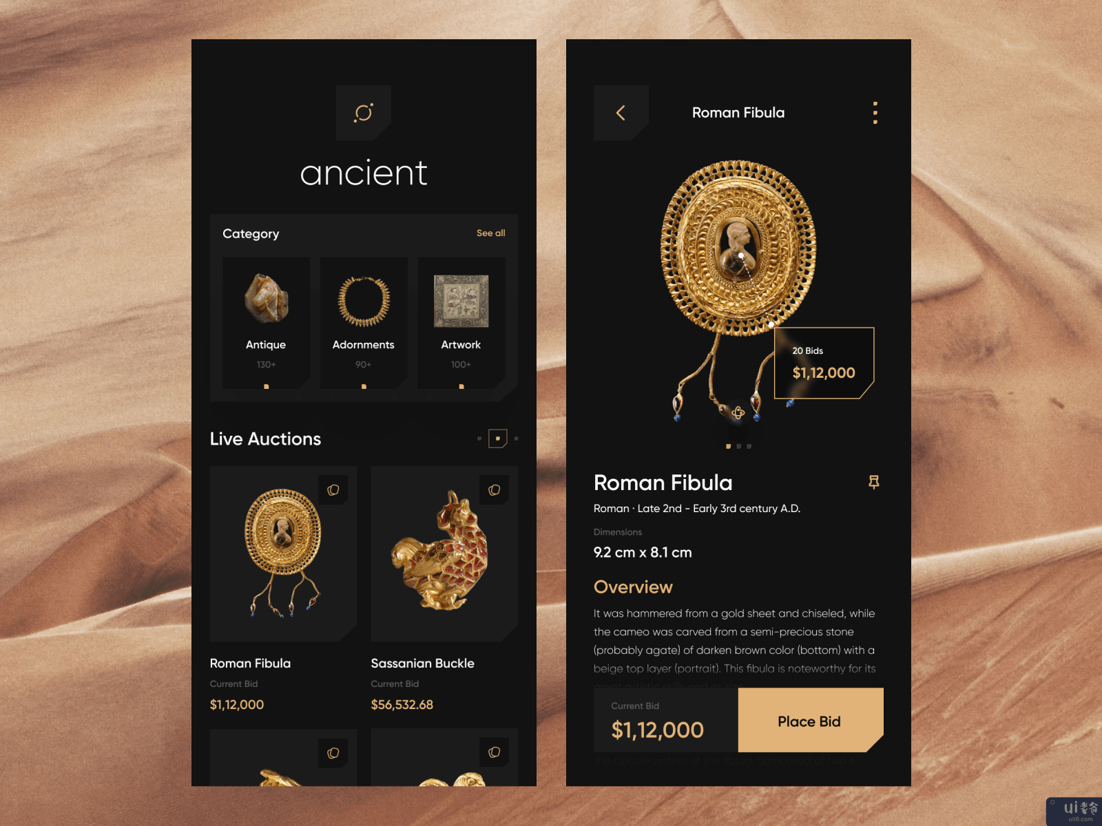 古代拍卖应用(Ancient Auction App)插图