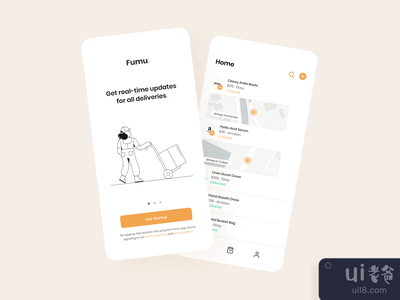 包裹跟踪器应用程序(Package Tracker App)