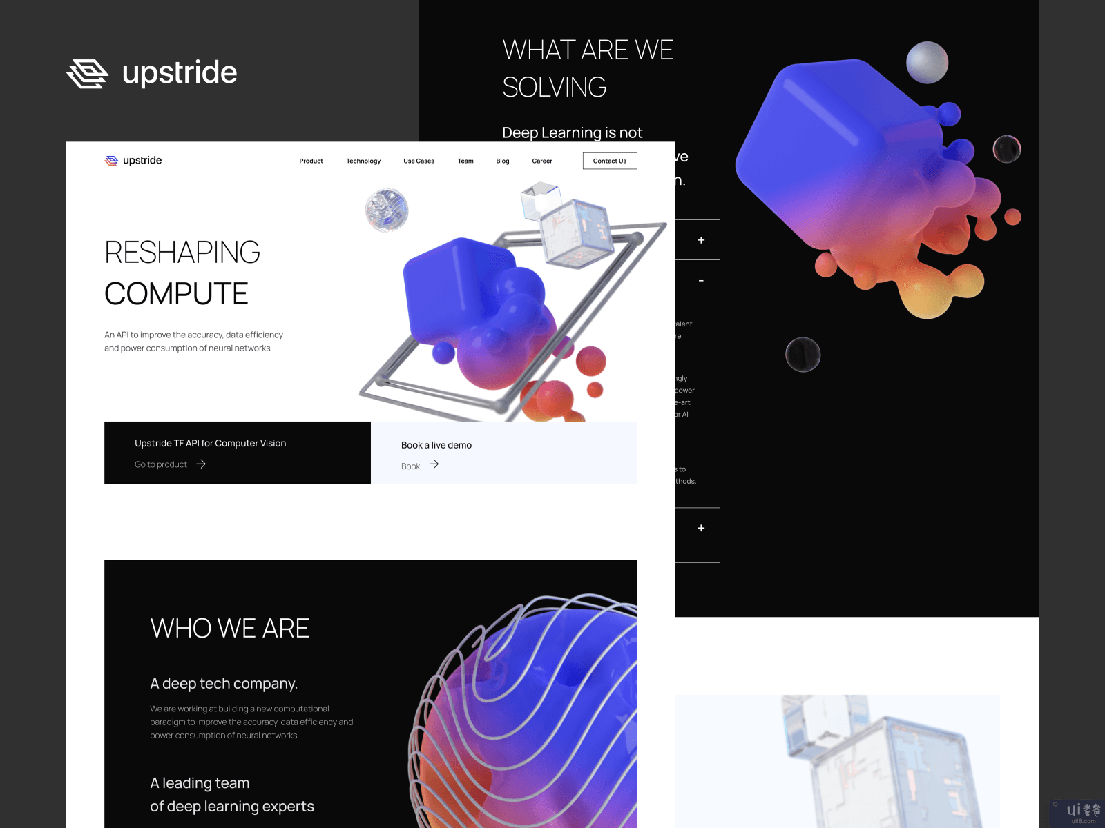上行线 - 网页设计(Upstride - Web Design)插图
