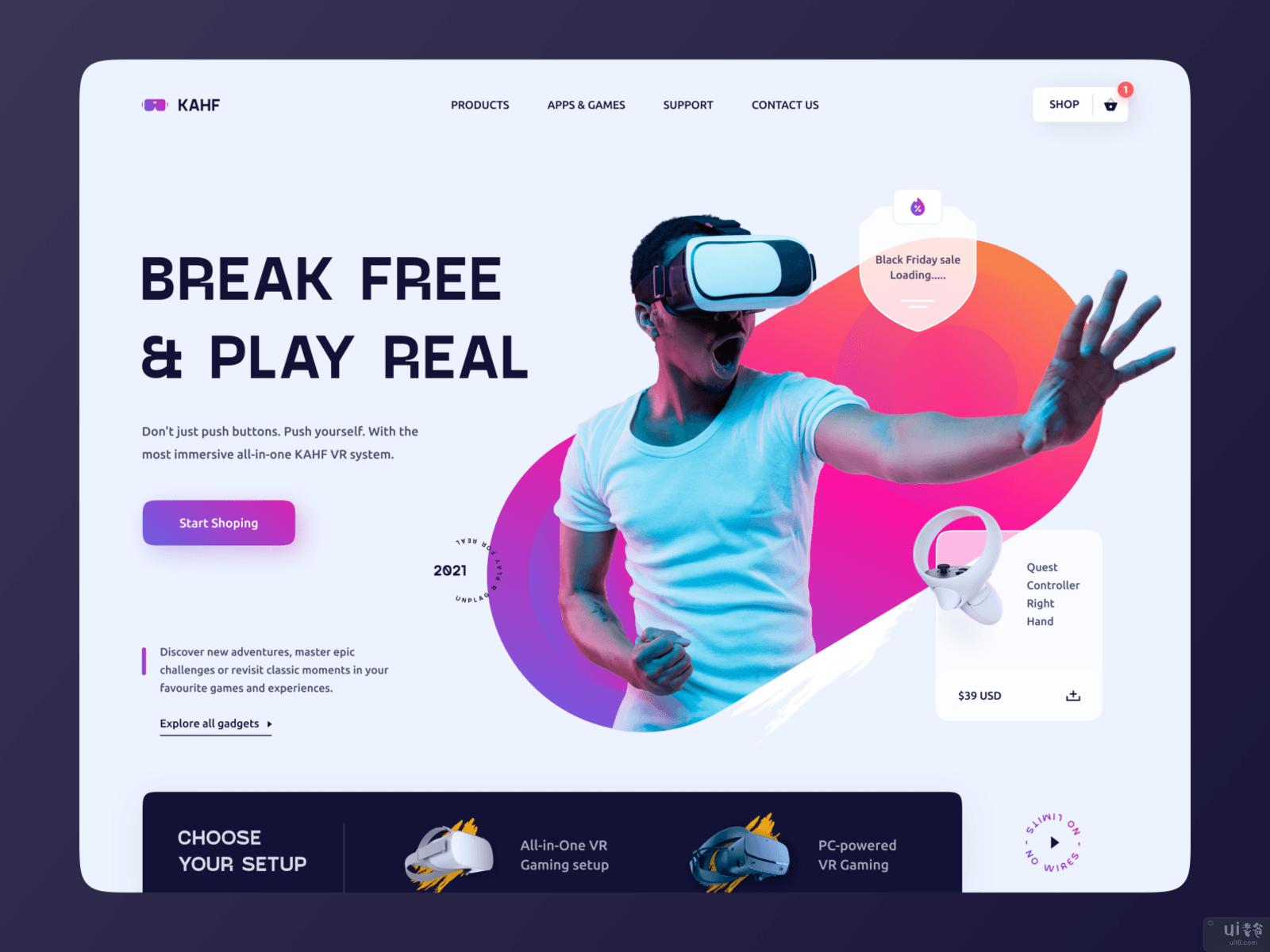VR网站设计(VR Website Design)插图