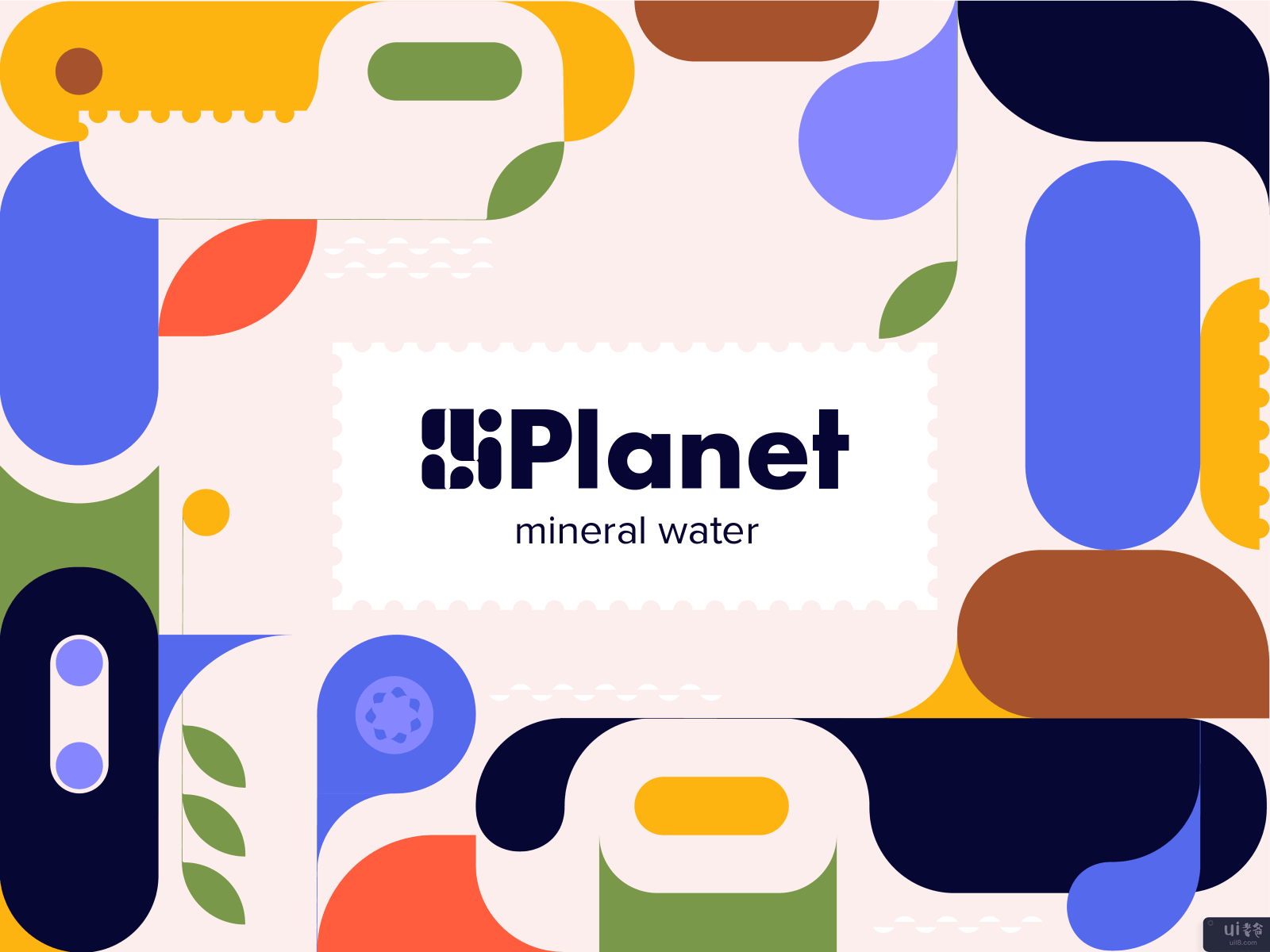 星球 - 矿泉水的品牌建设(Planet - Branding for Mineral Water)插图
