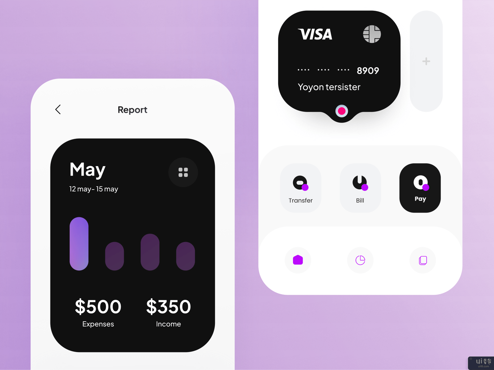 Dompet - 钱包应用设计(Dompet - Wallet app design)插图2