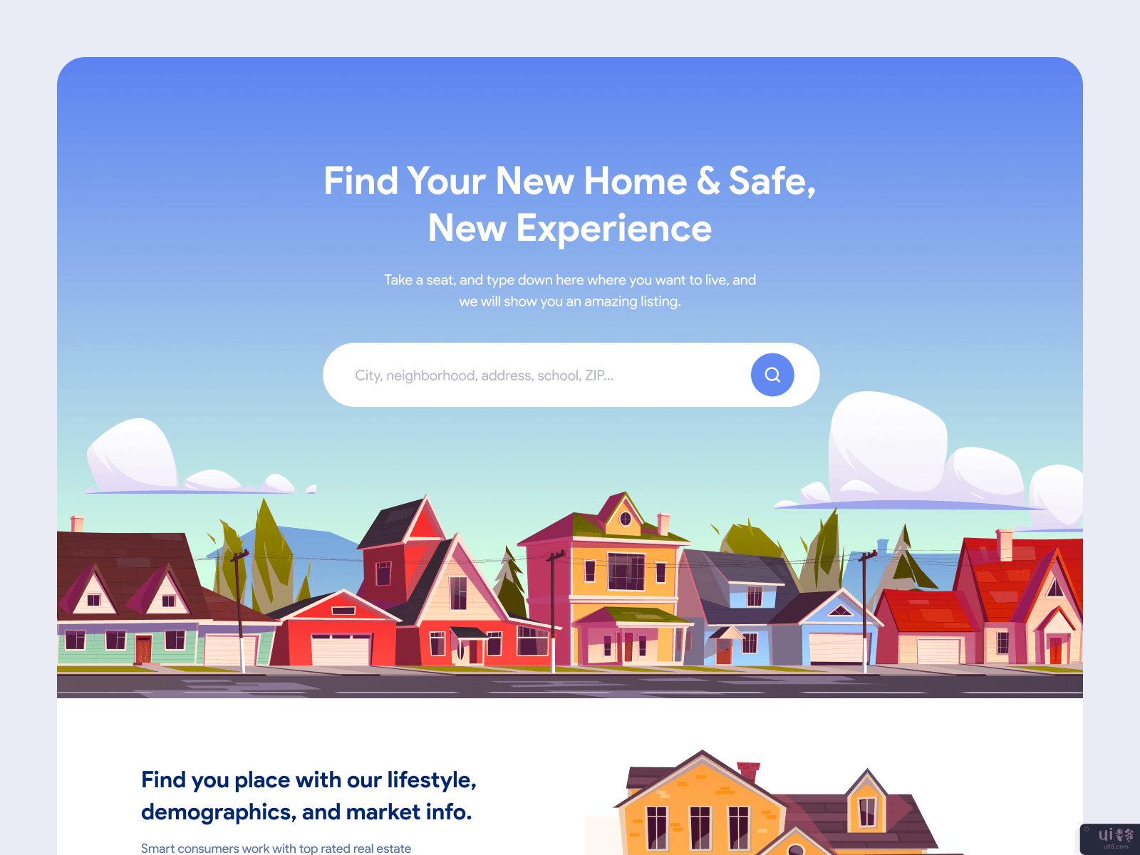 Ngebo - 房地产着陆页(Ngebo - Real Estate Landing Page)插图