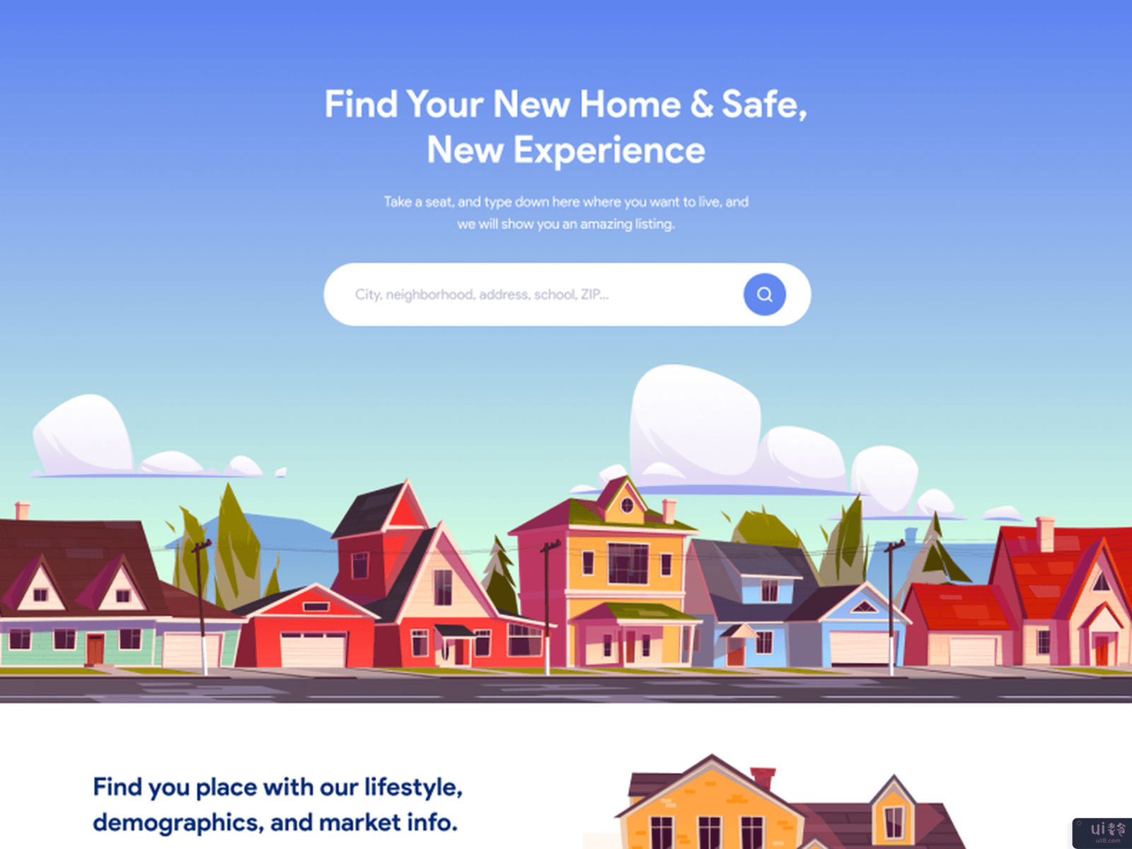 Ngebo - 房地产着陆页(Ngebo - Real Estate Landing Page)插图1