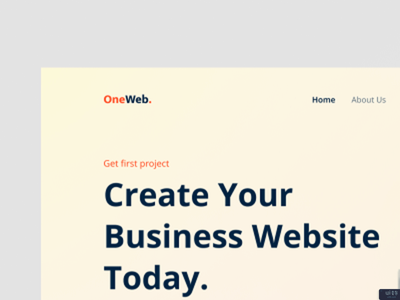 OneWeb登陆页(OneWeb Landing Page)插图1