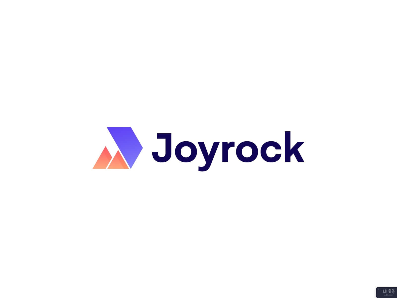 Joyrock标志设计,最小的标志(Joyrock logo design, minimal logo)插图2