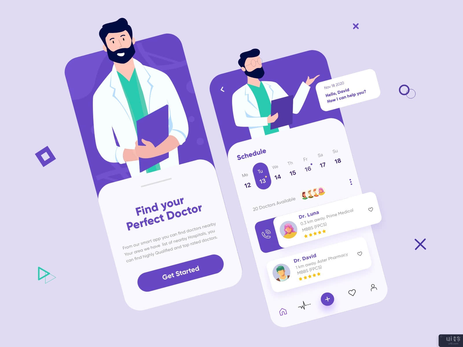 医生移动应用程序(Doctor Mobile App)插图1