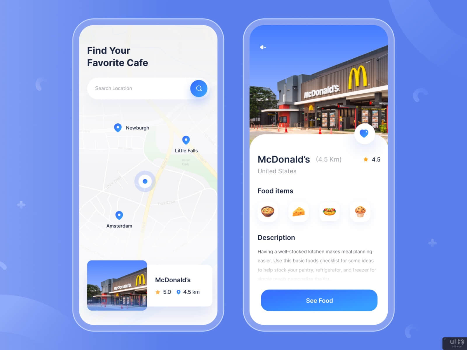 寻找餐厅的应用程序(Restaurant finding app)插图
