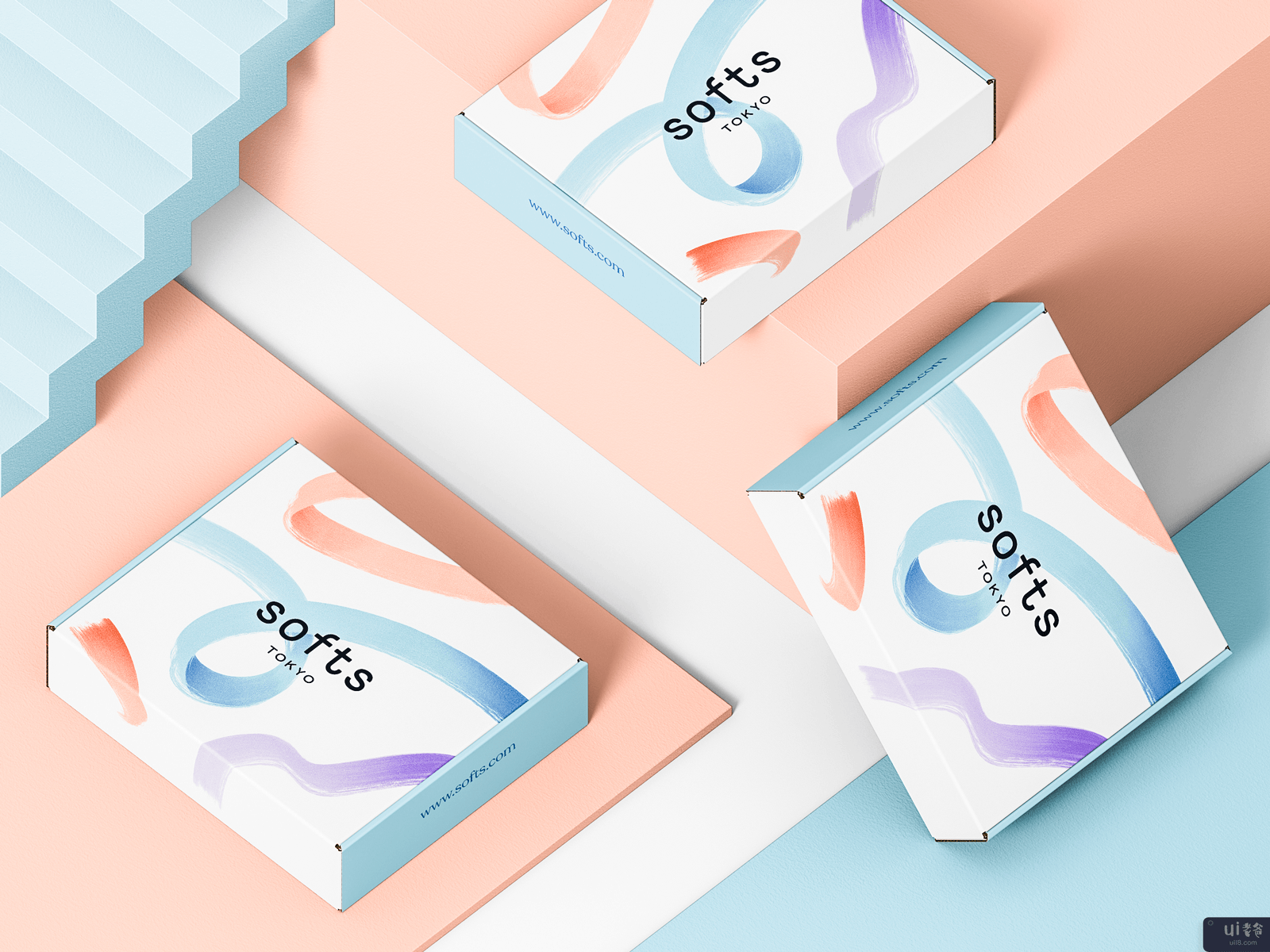 索芙特的包装设计概念(Packaging design concepts for Softs)插图