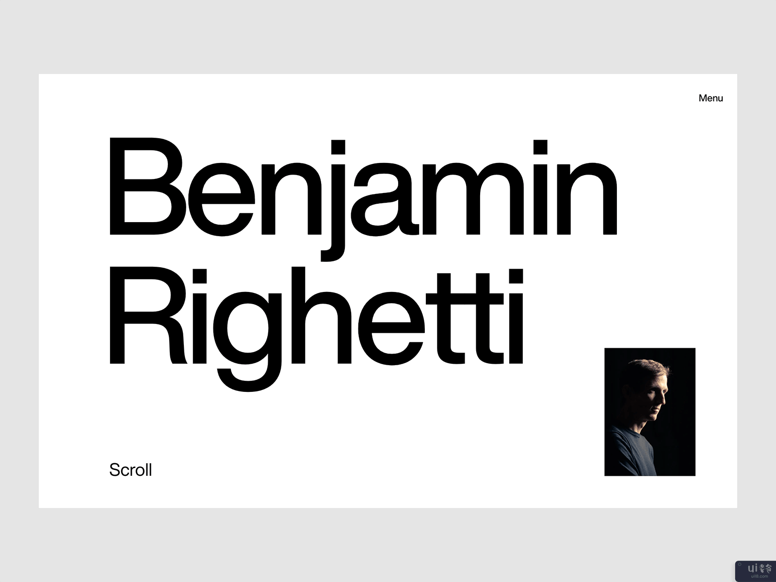 本杰明-里盖蒂网站(Benjamin Righetti Website)插图