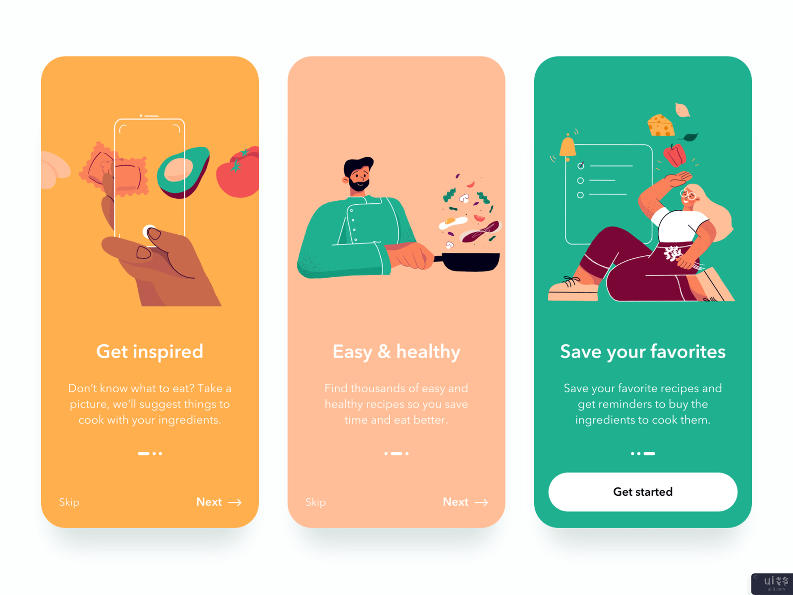 应用程序的入职设计(App onboarding design)插图