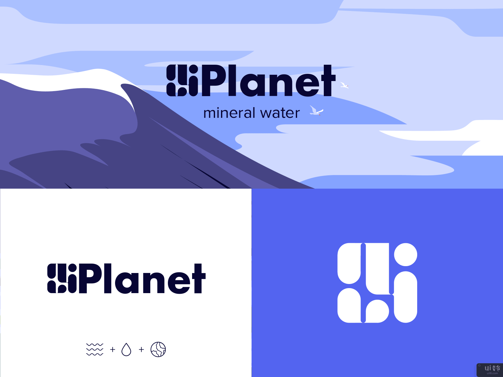 星球 - 矿泉水的品牌建设(Planet - Branding for Mineral Water)插图1