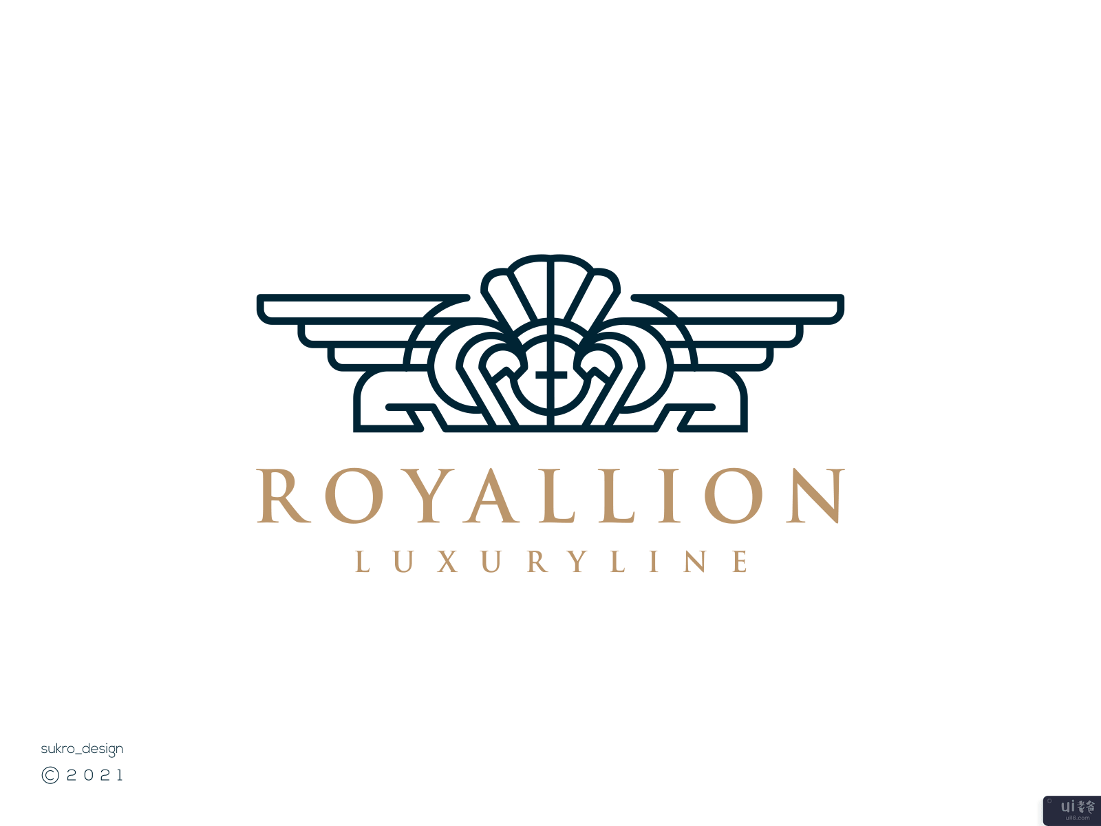 皇家联盟的标志(Royallion logo)插图