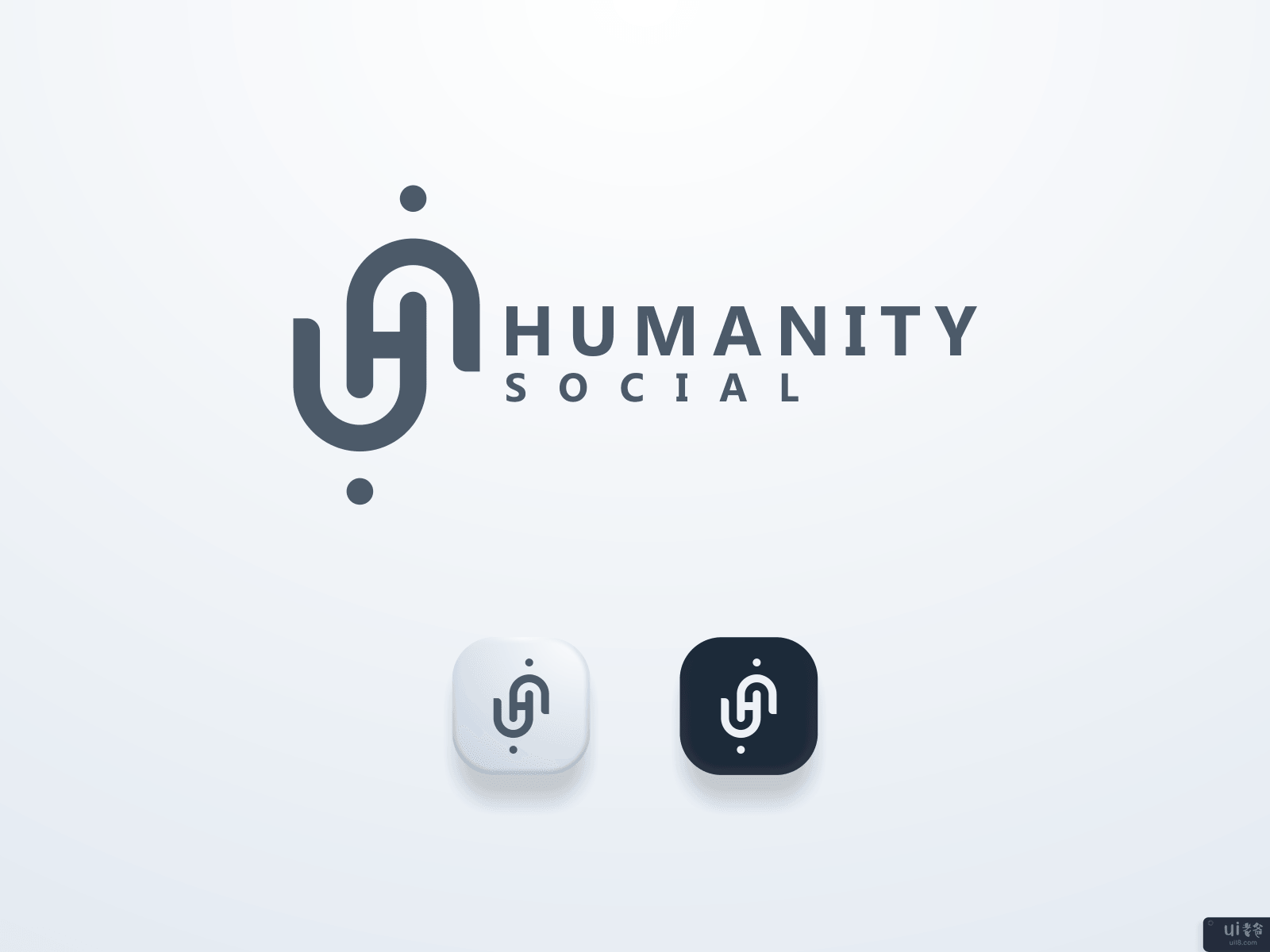 H标志概念(H Logo Concept)插图
