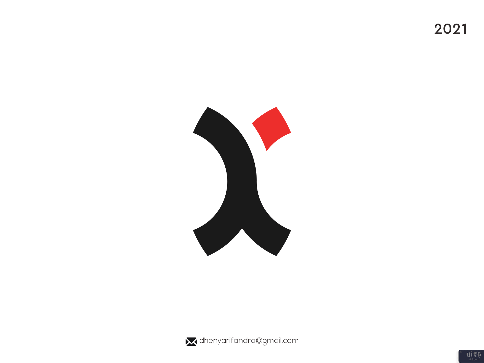 标志XK现代和简单(LOGO XK MODERN AND SIMPLE)插图