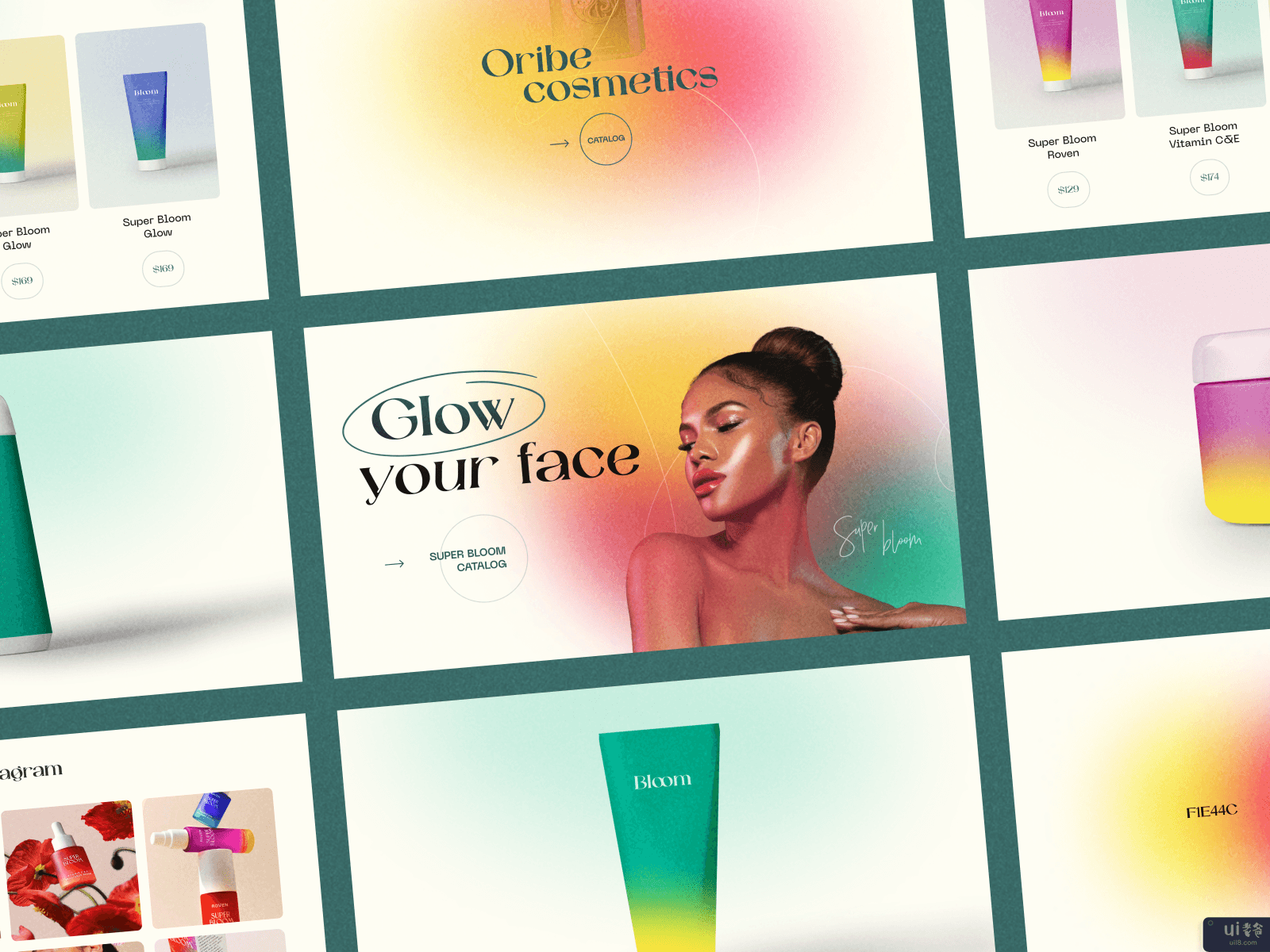化妆品店网站设计(Cosmetics store website design)插图4
