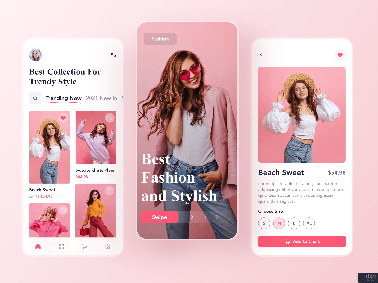 时尚商店移动应用程序(Fashion Store Mobile Apps)插图