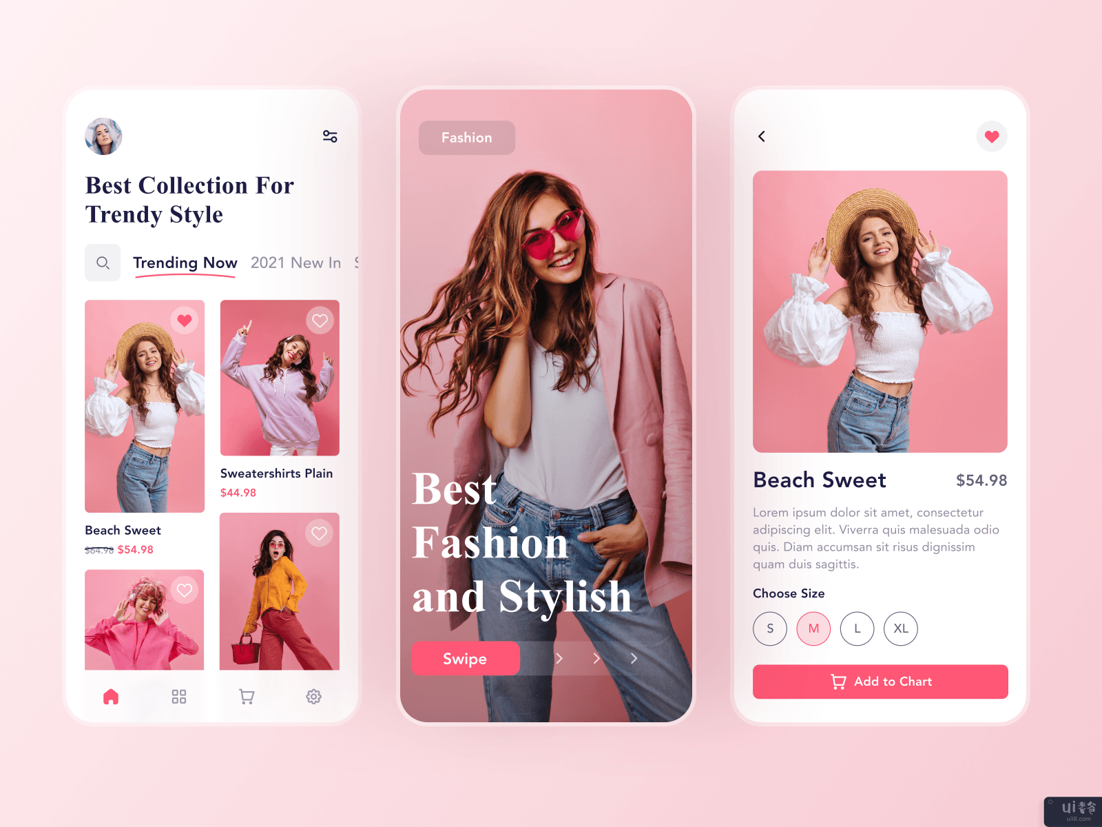 时尚商店移动应用程序(Fashion Store Mobile Apps)插图1