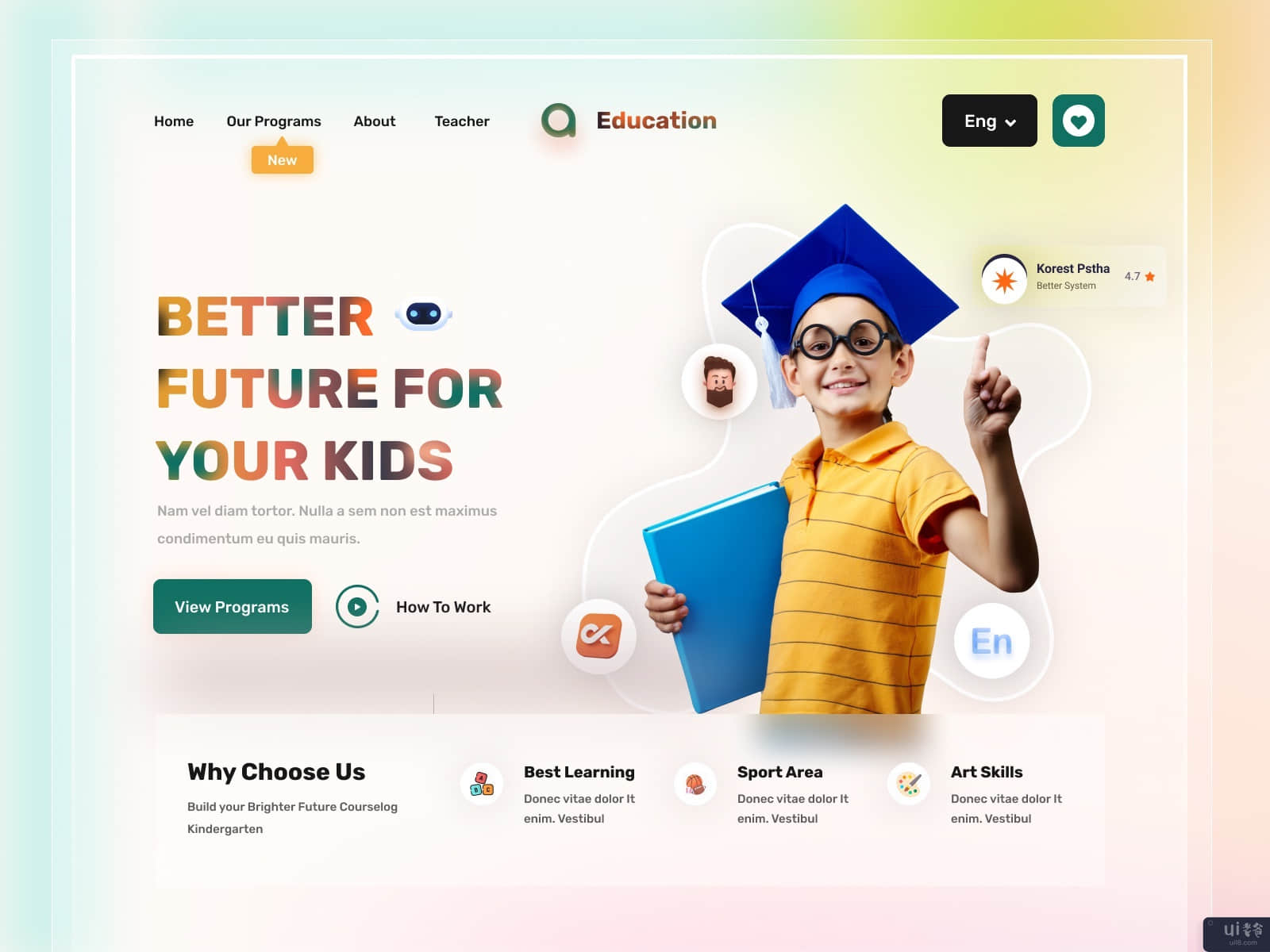 教育网站设计(Educational Website Design)插图