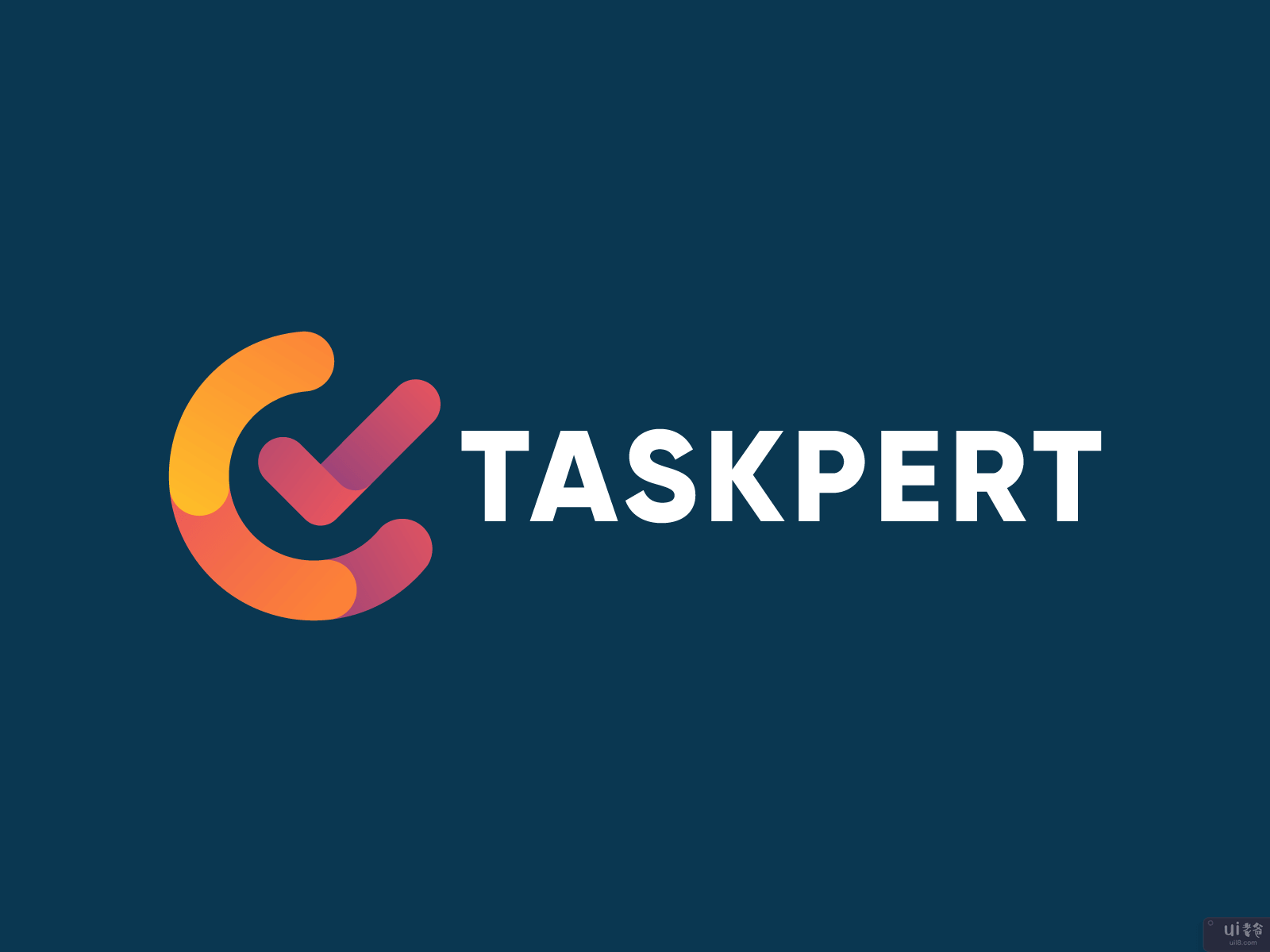 徽标：Taskpert 徽标(Taskpert Logo)插图