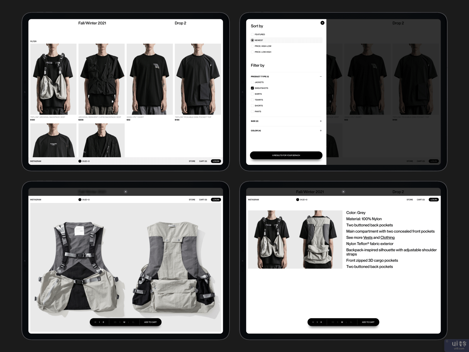 档案重塑｜电子商务重新设计概念(Archival Reinvent | E-commerce Redesign Concept)插图
