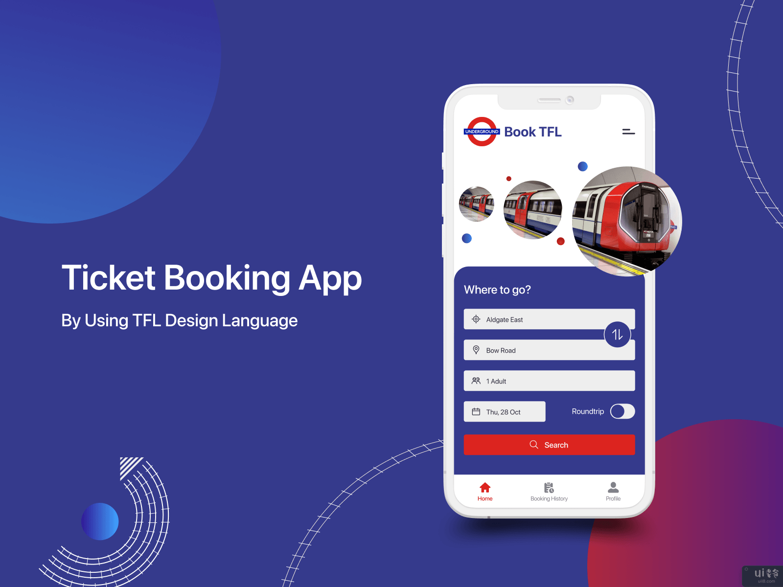 TFL订票应用程序。(TFL ticket booking app.)插图1