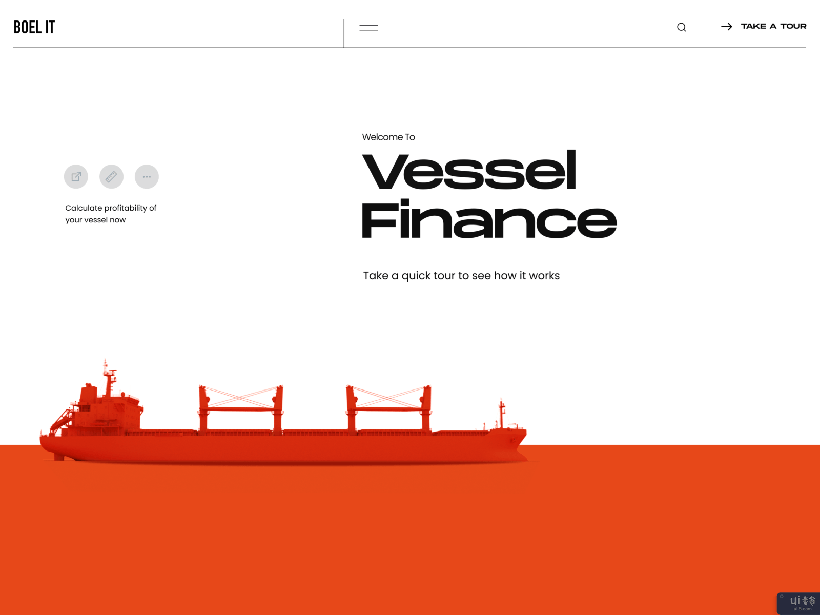 财务分析和建模界面｜拉扎列夫。(Financial analysis and modeling interface | Lazarev.)插图