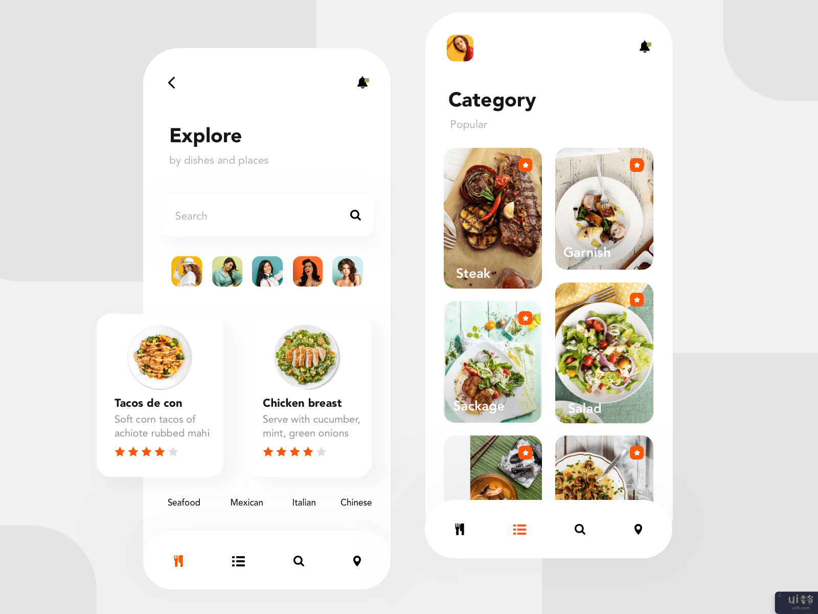 卡路里食物追踪应用程序(Calorie food tracking app)插图1