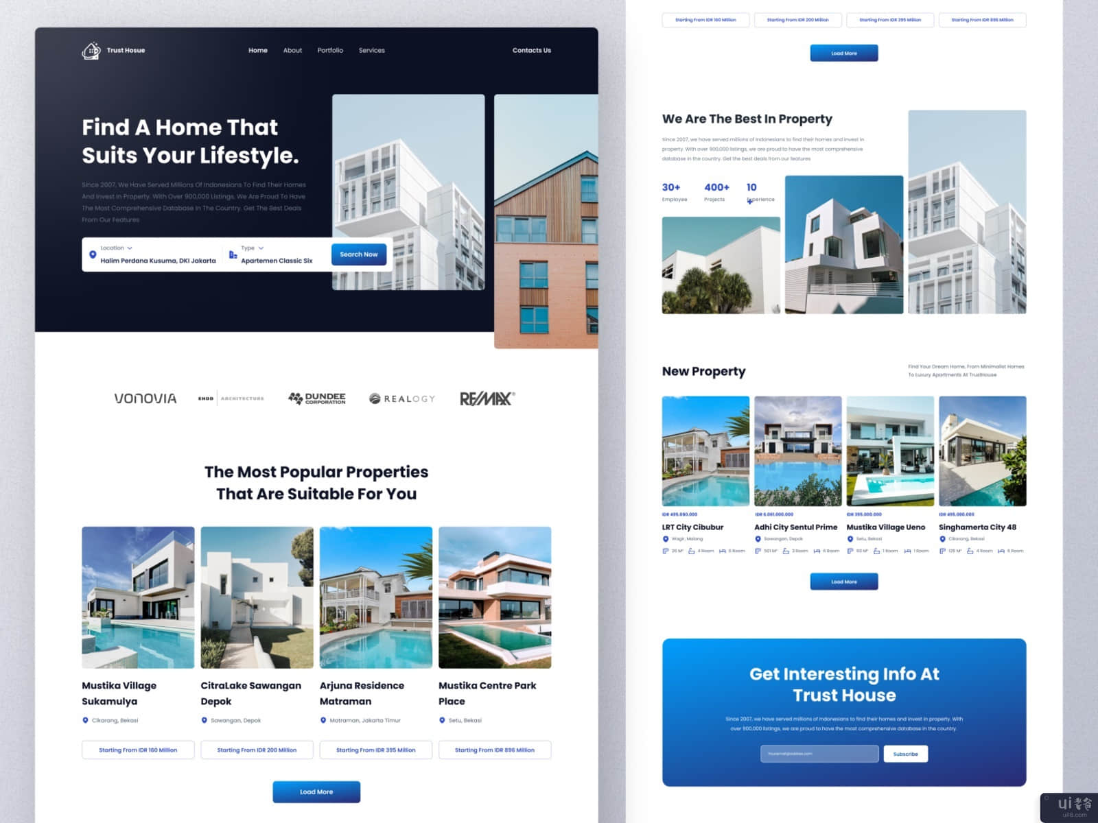 TrustHouse - 物业登陆页(TrustHouse - Property Landing Page)插图