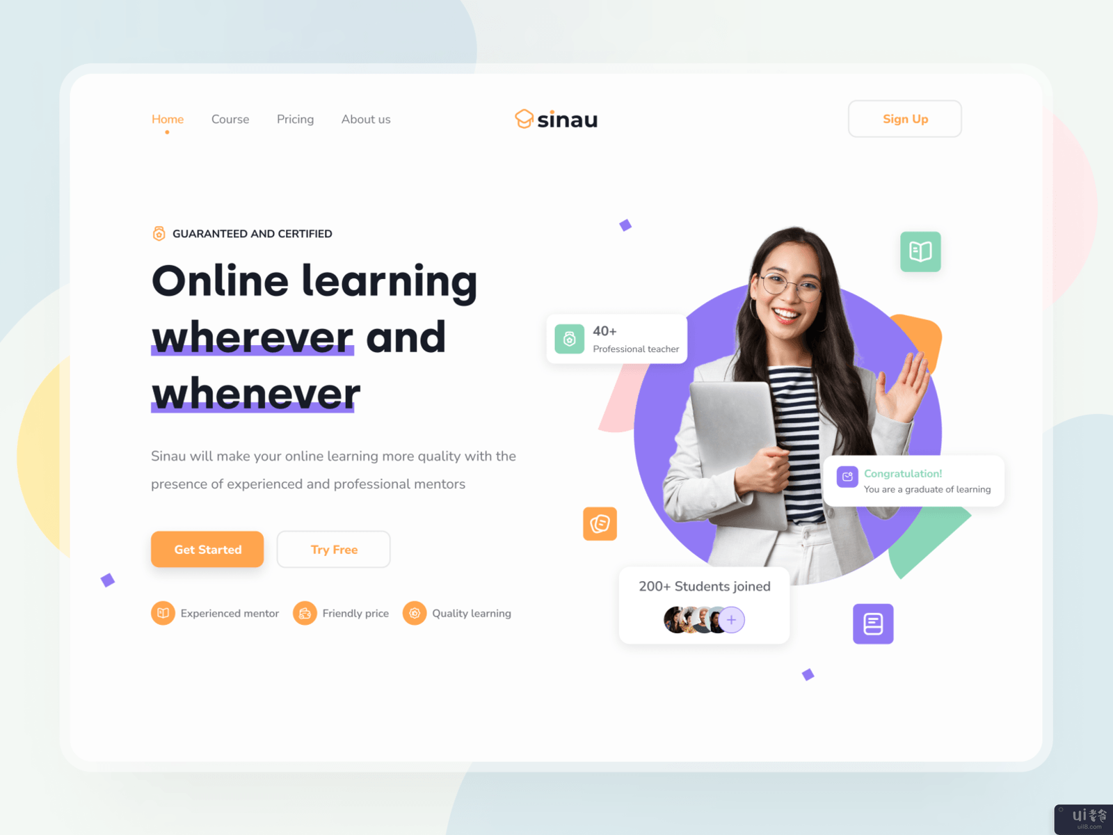 Sinau - 在线学习 (教育)(Sinau - Online Learning (Education))插图