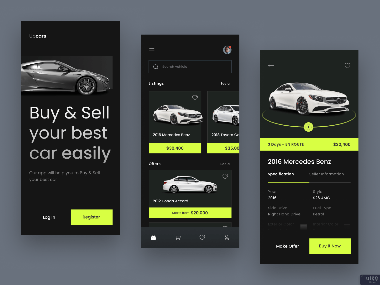 汽车市场移动应用(Cars Marketplace Mobile App)插图