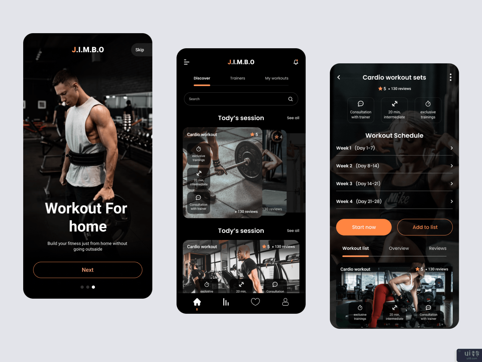 健身应用(Fitness App)插图