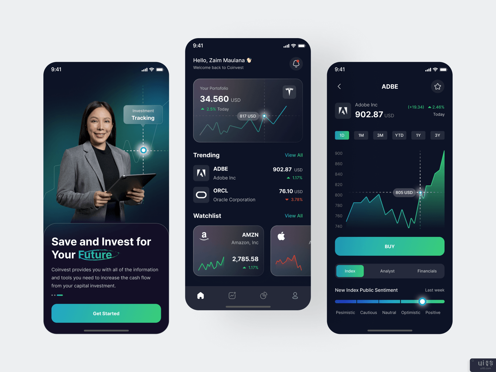 Coinvest - 投资应用程序(Coinvest - Investment App)插图