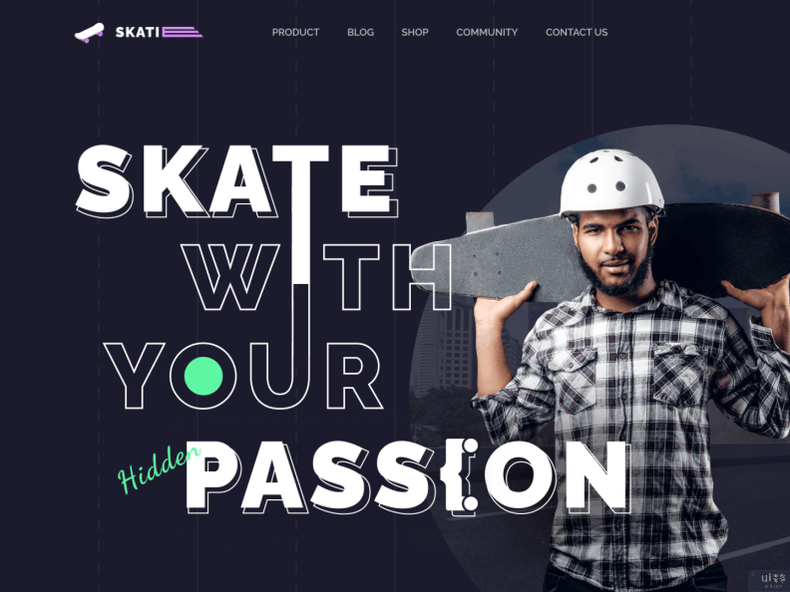 Skatie - 滑板网站(Skatie - Skate Board Website)插图1