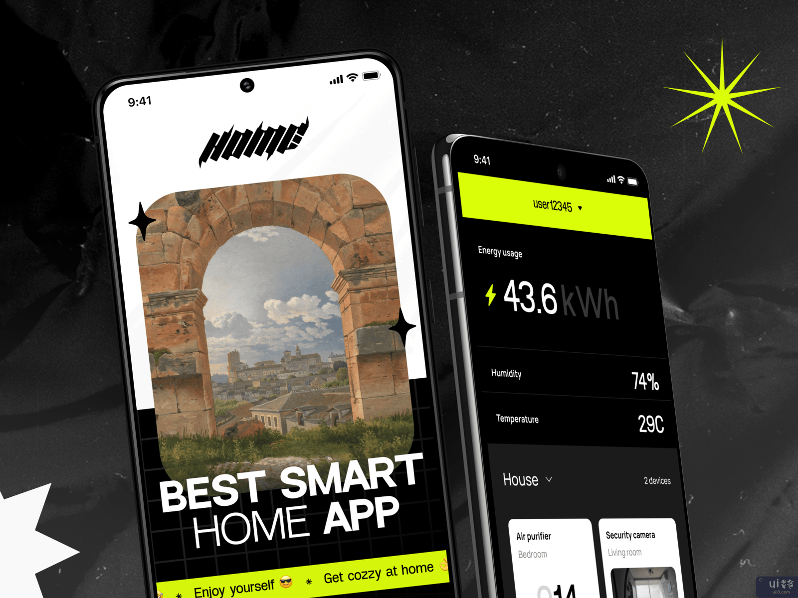 主页 - 智能家居应用 ⭐(Home - Smart home app ⭐)插图3