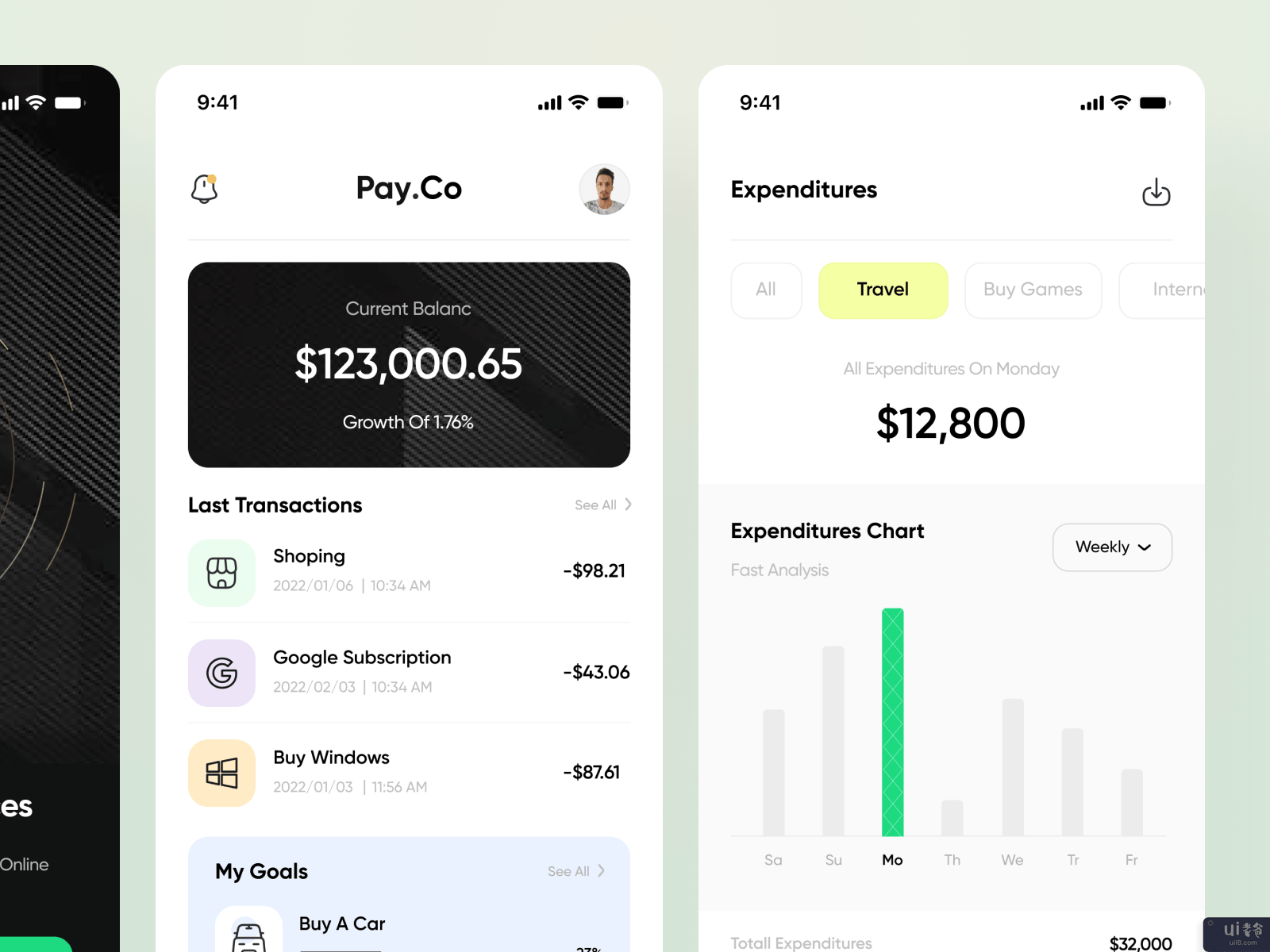 财务应用程序(Finance app)插图2