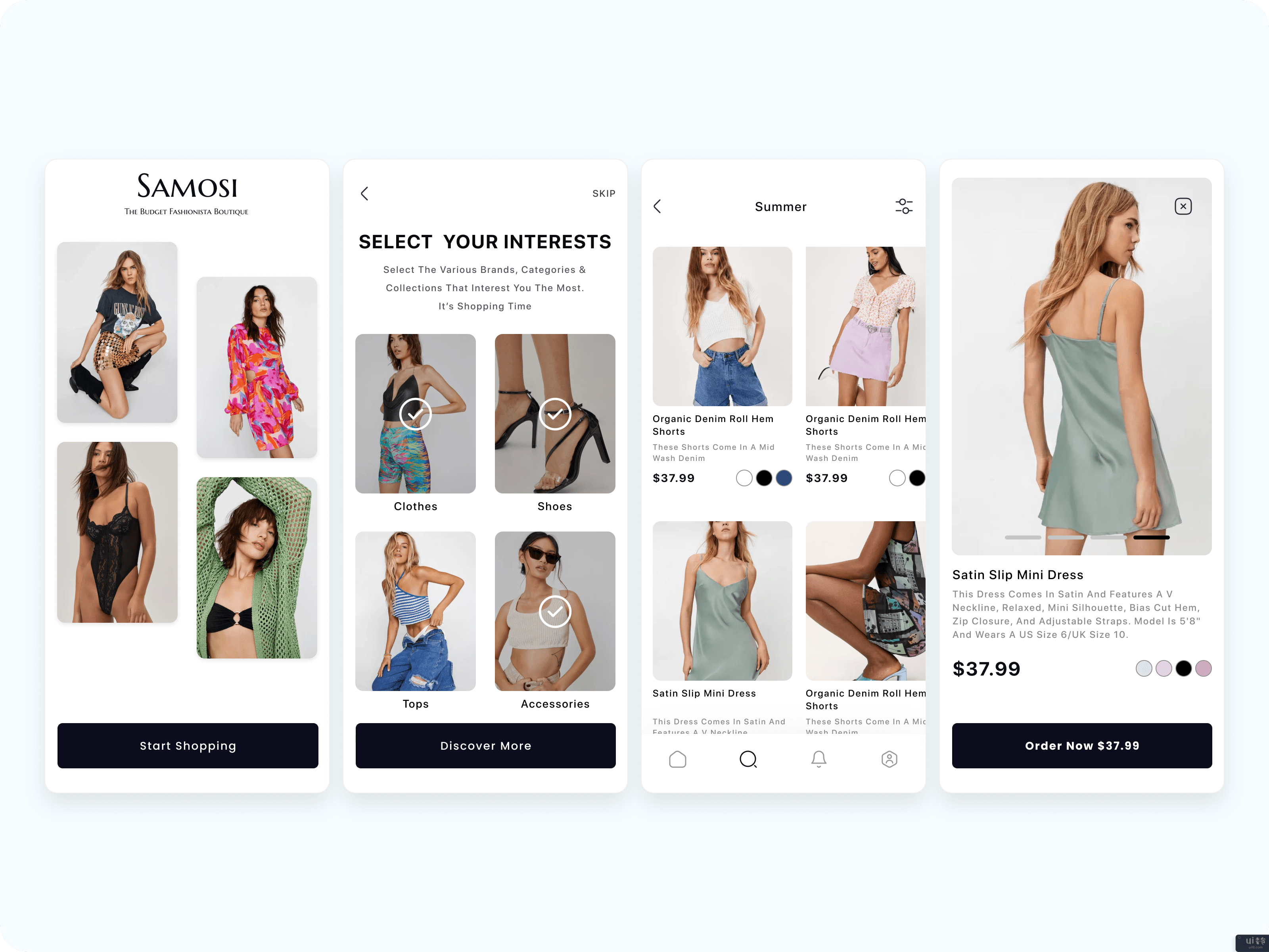 Samosi - 电子商务时尚应用(Samosi -  Ecommerce fashion app)插图