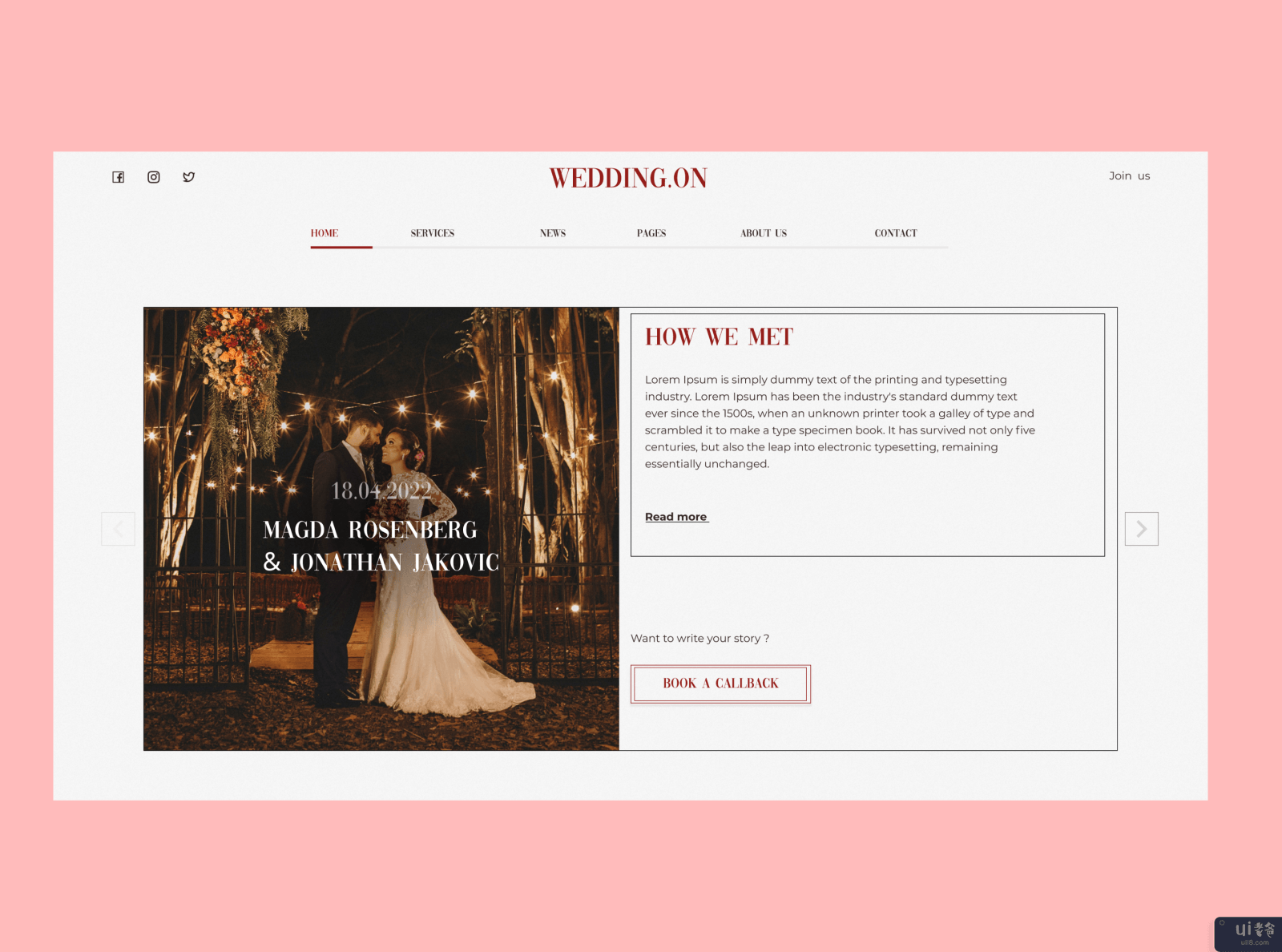 婚礼网站(Wedding Website)插图